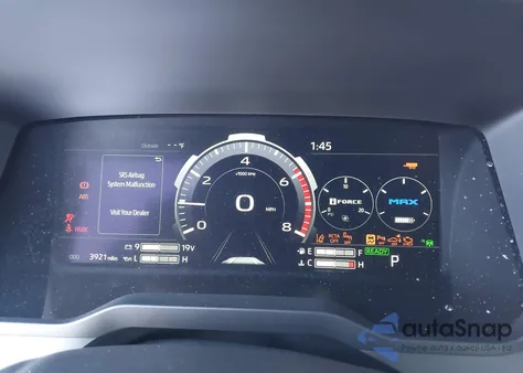 2025 Toyota Tundra Hybrid Capstone Crewmax 6.4' Bed z USA, uszkodzony, nr VIN 5TFVC5DB4SX102224